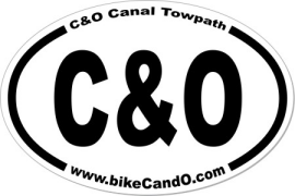 C&O oval sticker